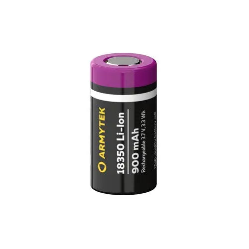 Batterie Armytek 18350 – 900 mAh – Non protégée NYCTALOPE