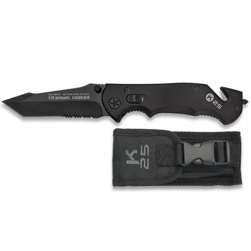 Couteau pliant tactique K25 19127 NYCTALOPE