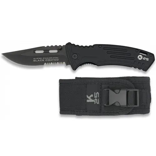 Couteau pliant tactique de poche K25 19763 NYCTALOPE