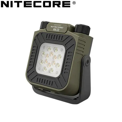 Lampe de Travail Nitecore NWL30 3000 Lumens - 3 en 1 - Anti-moustique - Powerbank - Orientable 360° - Rechargeable USB-C - NYCTALOPE