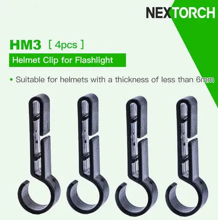 Nextorch HM3 support de lampe frontale pour casque NYCTALOPE