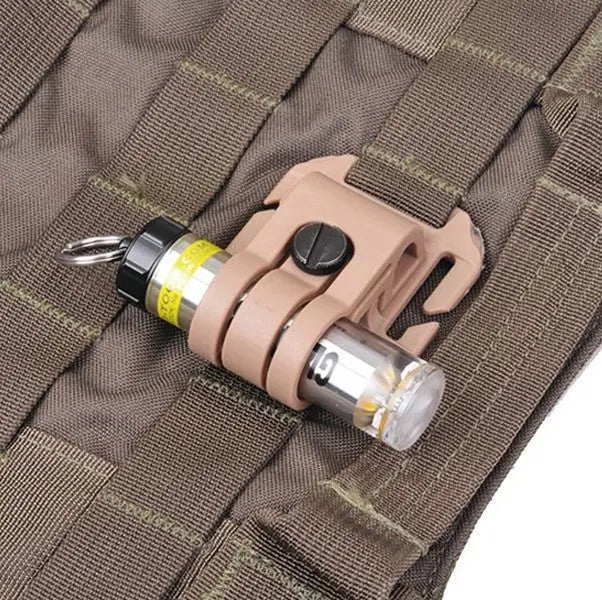 Support tactique Nextorch GTK pour lampe GLO TOOB - NOIR ou TAN NYCTALOPE