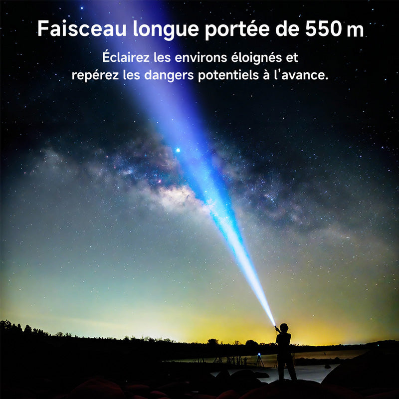 Nextorch ED30 - Lampe torche rechargeable USB-C 1000 lumens