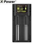 Chargeur XPower S2 pour 2 batteries Lithium, IMR et INR