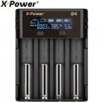 Chargeur XPower S4 pour 4 batteries Lithium, IMR et INR