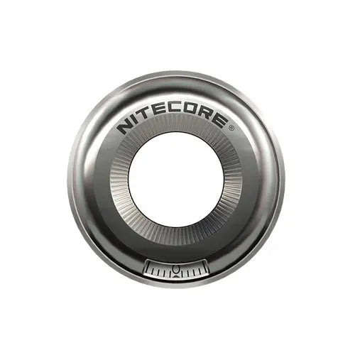 Anneau de Mesure Nitecore HALO 10 - Conception Titane - Précision 10cm - Mesure Surfaces Irrégulières - Ultra Compact - NYCTALOPE