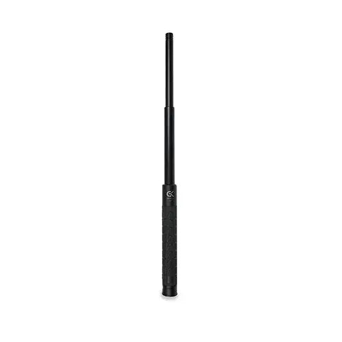 Bâton Télescopique GK Pro 580AC-21 Acier - Déploiement rapide - Bouton-poussoir - Poignée grippée - Anneau anti-arrachement - NYCTALOPE