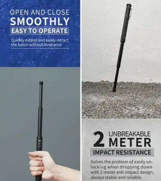 Bâton matraque télescopique Nextorch NEX Walker 12’’  NYCTALOPE  