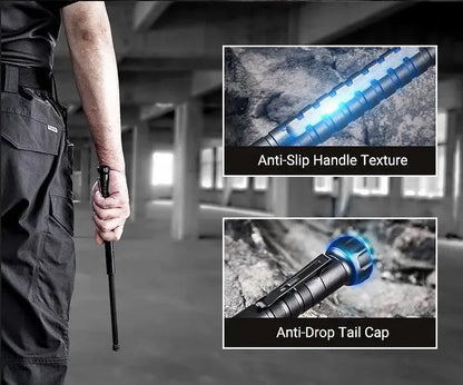 Bâton matraque télescopique Nextorch NEX Walker 14’’  NYCTALOPE  
