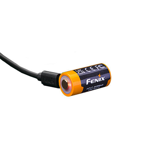 Batterie Fenix 16340 Li-ion 800mAh - ARB-L16-800UP - Micro USB  NYCTALOPE  