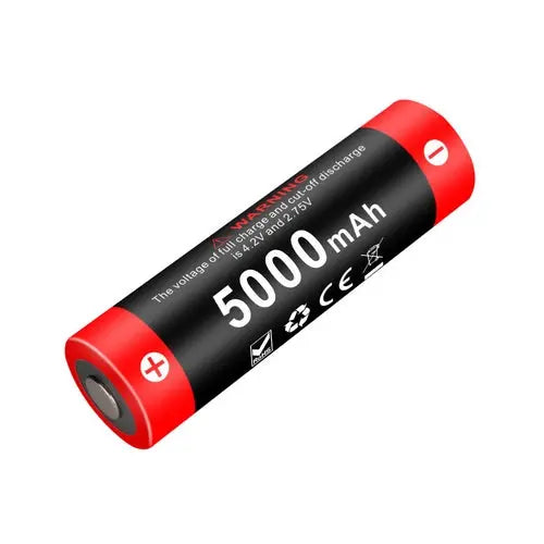 Batterie Klarus 21700 21GT-50 – 5000 mAh 3.6V protégée Li-ion - NYCTALOPE
