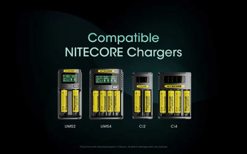 Batterie Nitecore NL1836HP 18650 – 3600mAh 3.6V protégée Li-ion  NYCTALOPE  