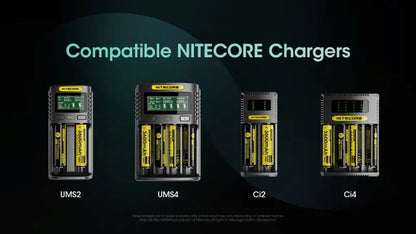 Batterie Nitecore NL1836R 18650 Rechargeable – 3600mAh 3.6V protégée Li-ion  NYCTALOPE  
