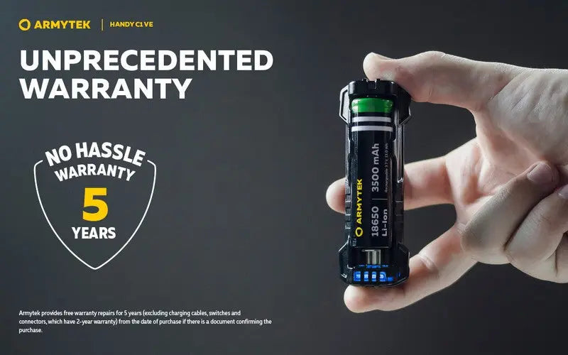 Chargeur Armytek Handy C1 VAPE EDITION - PowerBank - Li-ion, IMR - NYCTALOPE