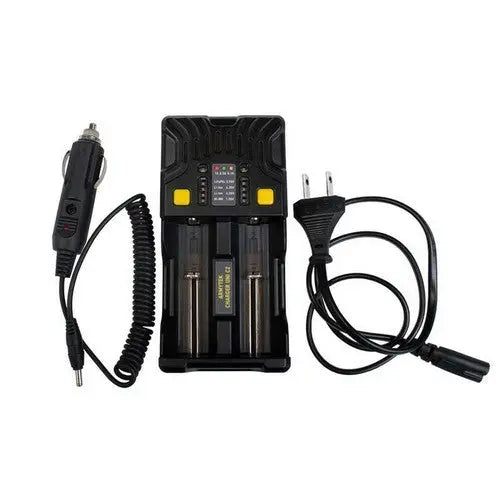 Chargeur Armytek Uni C2 universel pour batterie Li-ion, IMR, Li-FePO4, Ni-MH, Ni-Cd - NYCTALOPE