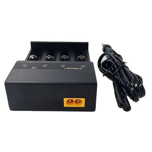 Chargeur X Power X4 pour 4 batteries IMR et INR - NYCTALOPE