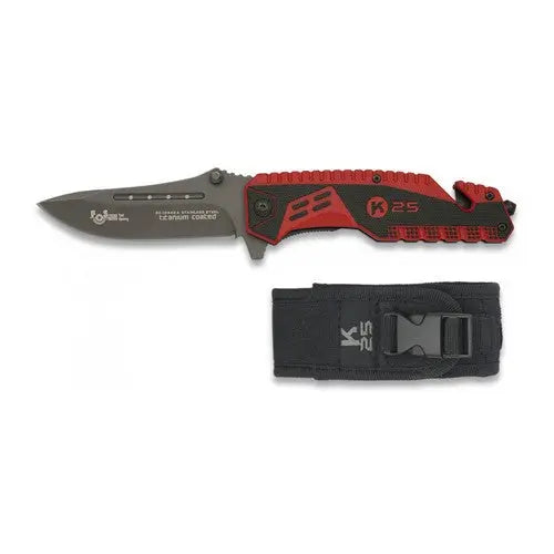 Couteau de poche Sapeurs-Pompiers K25 19442  NYCTALOPE  