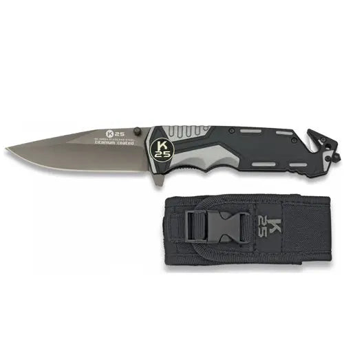 Couteau pliant tactique K25 19654  NYCTALOPE  