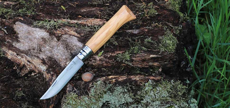 Couteau de poche Opinel Tradition Luxe Inox N°09 – Olivier  NYCTALOPE  