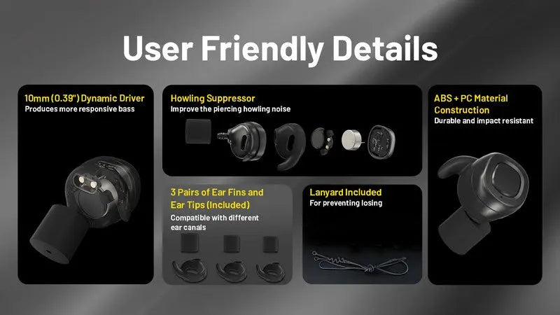 Ecouteur Bluetooth à annulation de bruit Nitecore NE20  NYCTALOPE  