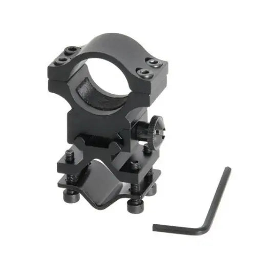 Fixation lampe pour canon ou rail picatinny - NYCTALOPE