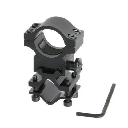 Fixation lampe pour canon ou rail picatinny - NYCTALOPE