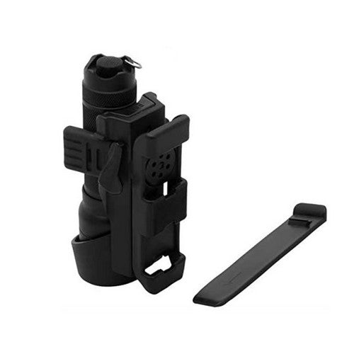 Holster Tactique MOLLE Rigide et Rotatif – Diamètre de tête de 21 à 27mm pour lampes XT2C / XT2CR PRO / AR10 / EC20 / G15 / EDC33 / MH12 PRO / E51 / E51C - LHU44-27-23  NYCTALOPE  