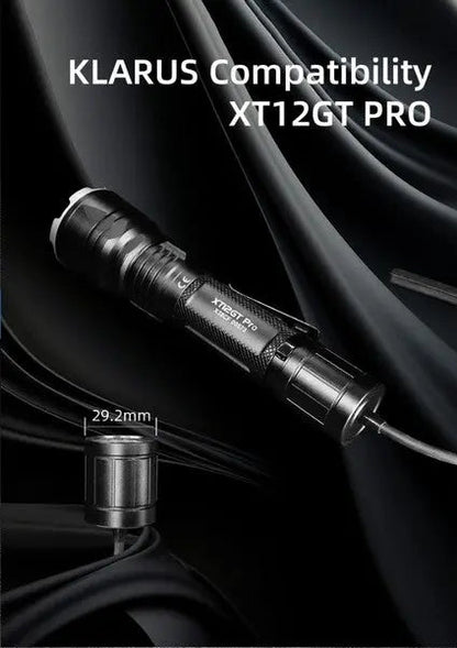 Interrupteur tactique Klarus TRP1 pour lampe XT12GT PRO et XT21X PRO  NYCTALOPE  