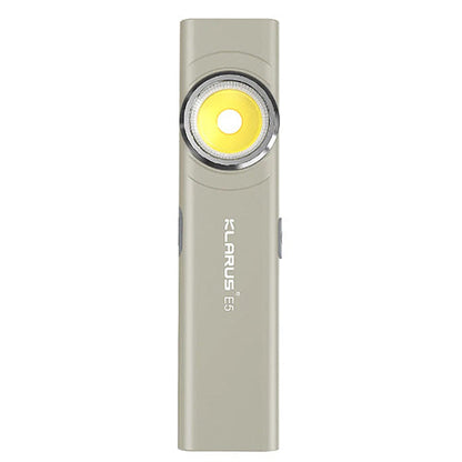 Lampe de poche de travail Klarus E5 - 600 Lumens - NYCTALOPE