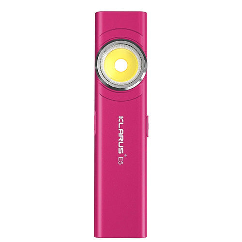 Lampe de poche de travail Klarus E5 - 600 Lumens - NYCTALOPE
