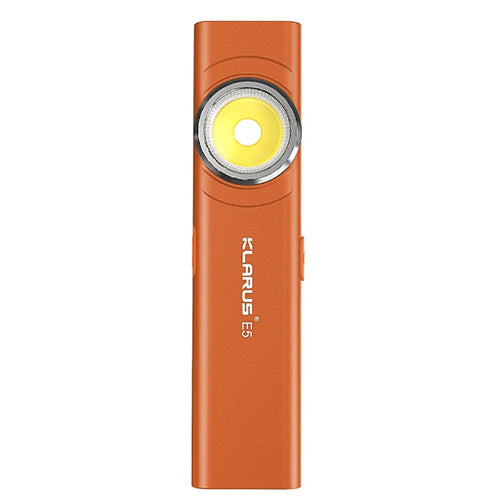 Lampe de poche de travail Klarus E5 - 600 Lumens - NYCTALOPE