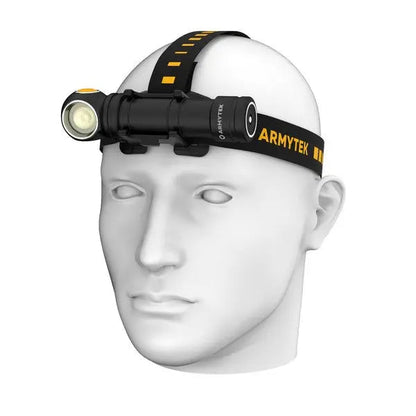 Lampe Frontale Armytek Wizard C2 PRO MAX Magnet USB 4000/3720 Lumens - Rechargeable en USB - NYCTALOPE