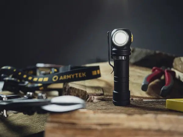 Lampe Frontale Armytek Wizard C2 PRO MAX Magnet USB 4000/3720 Lumens - Rechargeable en USB - NYCTALOPE