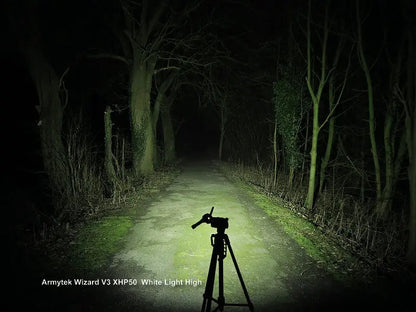 Lampe Frontale Armytek Wizard Pro V4 XHP50 USB - 2300/2150 Lumens - NYCTALOPE
