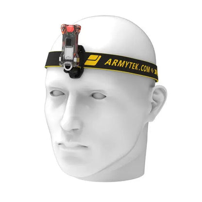 Lampe Frontale Armytek Zippy WR ES – 120 Lumens Blanc / 30 Lumens Rouge – Rechargeable – Base aimantée - NYCTALOPE