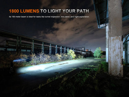 Lampe Frontale Fenix HM61R V3.0 – 1800 Lumens - Spotlight/Floodlight/Lumière Rouge - Rechargeable USB-C