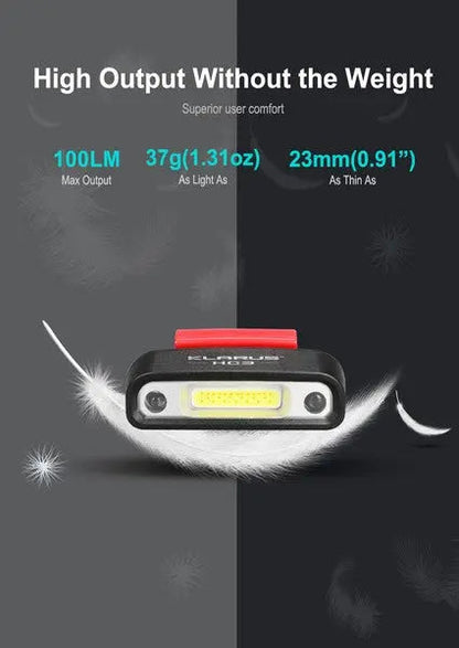 Lampe Frontale Klarus HC3 – 100 Lumens  NYCTALOPE  