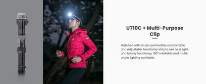 Lampe Frontale Multifonction Nextorch UT10C - 170 Lumens  NYCTALOPE  