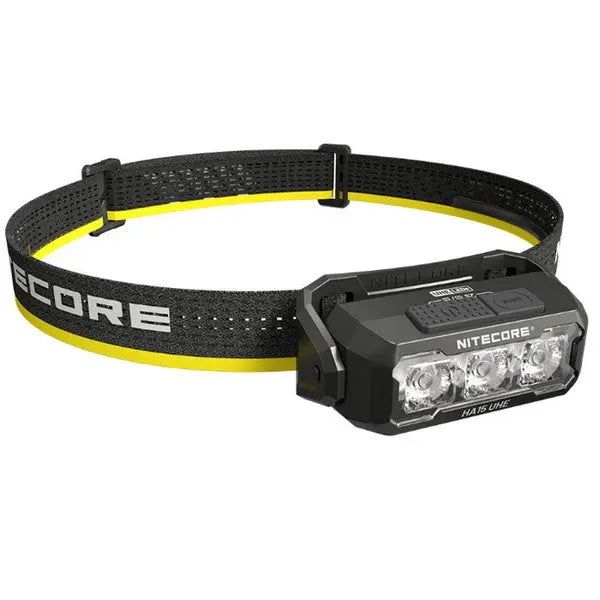 Lampe Frontale Nitecore HA15 UHE – 400 Lumens – Lumière rouge - NYCTALOPE