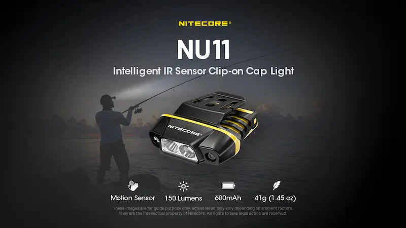 Lampe Frontale Nitecore NU11 – 150 Lumens  NYCTALOPE  