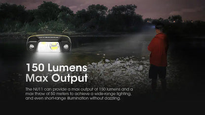 Lampe Frontale Nitecore NU11 – 150 Lumens  NYCTALOPE  
