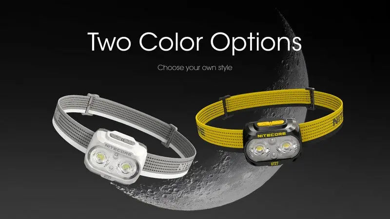 Lampe Frontale Nitecore UT27 NEW PRO – 800 Lumens - Blanche  NYCTALOPE  