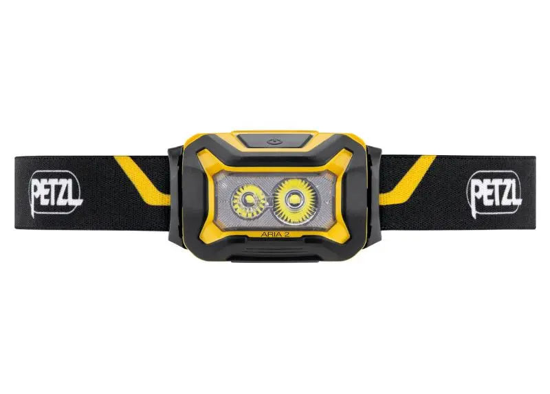 Lampe Frontale compacte Petzl ARIA 2 – 450 Lumens  NYCTALOPE  