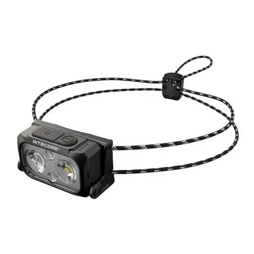 Lampe Frontale spéciale course Nitecore NU21 Noir – 360 Lumens – Rechargeable  NYCTALOPE  