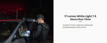 Lampe Multifonction Nextorch UL12- 17 Lumens - lumière de secours de sécurité et d'avertissement  NYCTALOPE  