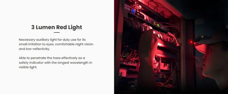 Lampe Multifonction Nextorch UL12- 17 Lumens - lumière de secours de sécurité et d'avertissement  NYCTALOPE  