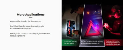Lampe Multifonction Nextorch UL12- 17 Lumens - lumière de secours de sécurité et d'avertissement  NYCTALOPE  