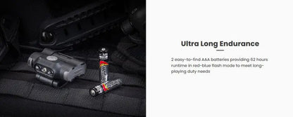 Lampe Multifonction Nextorch UL12- 17 Lumens - lumière de secours de sécurité et d'avertissement  NYCTALOPE  