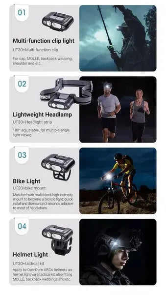 Lampe Multifonction Nextorch UT30 - 320 Lumens  NYCTALOPE  