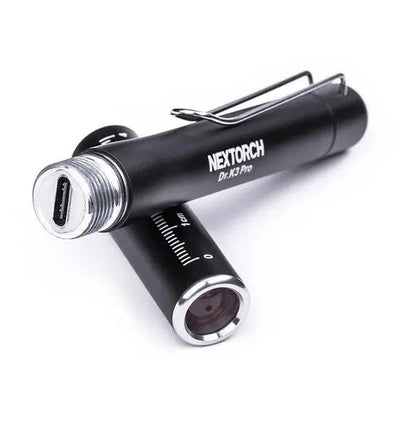 Lampe Nextorch DR K3 PRO - 80 Lumens blanc / Jaune - Lampe médicale rechargeable  NYCTALOPE  